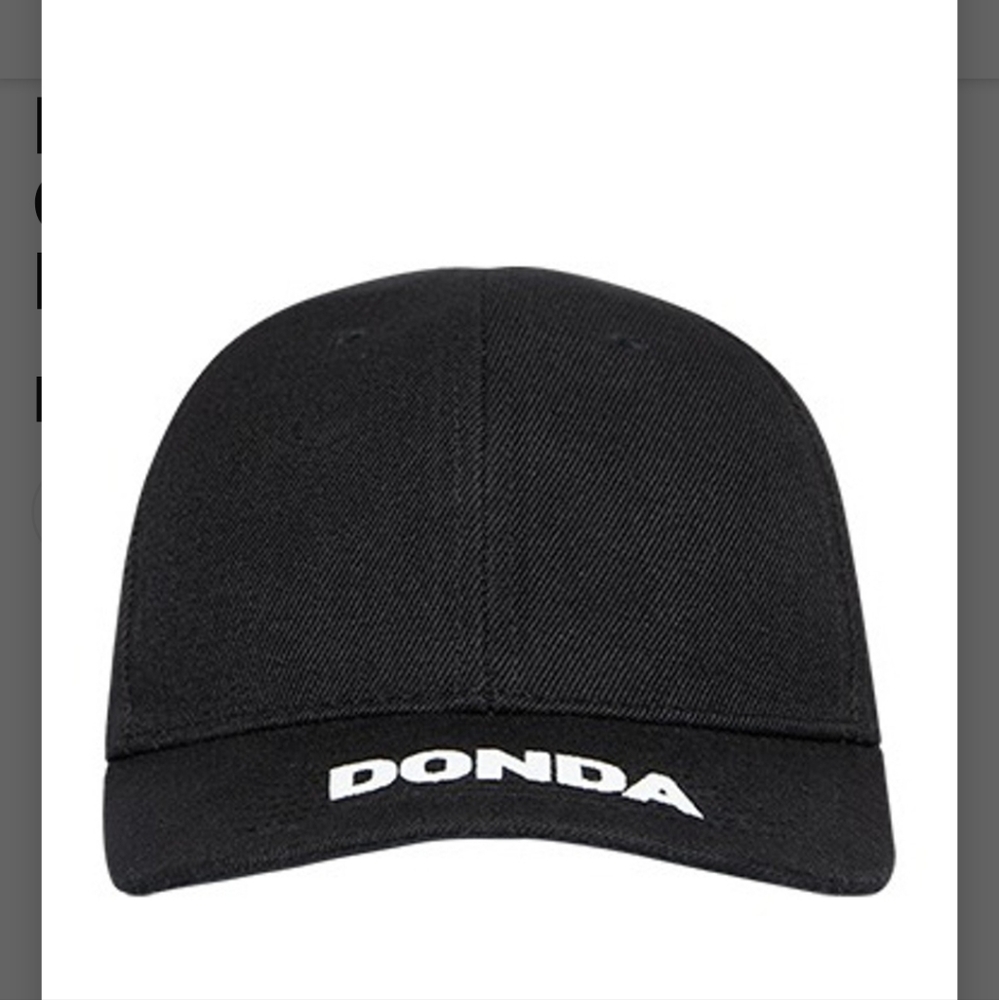 SOLD - Kanye West x Balenciaga Donda Chicago Listening Event Hat